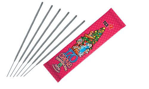  Бенгальские свечи 6 шт 170 мм в пакете  в Керчи