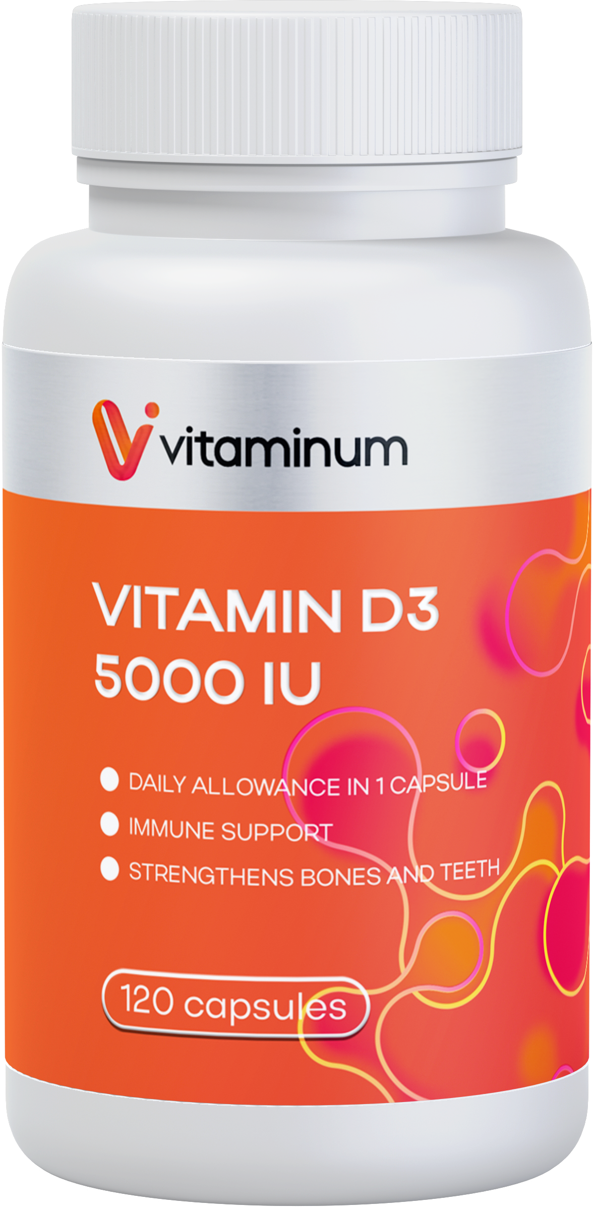  Vitaminum ВИТАМИН Д3 (5000 МЕ) 120 капсул 260 мг  в Керчи