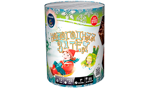  Батарея салютов Новогодняя затея  в Керчи